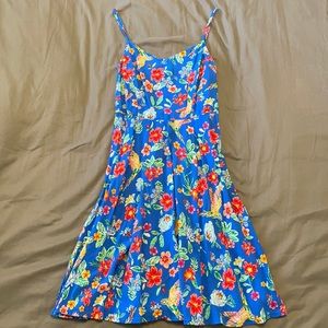 Old Navy Small Cami Dress Tropical Pattern